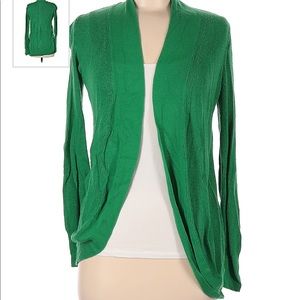 Green women’s cardigan